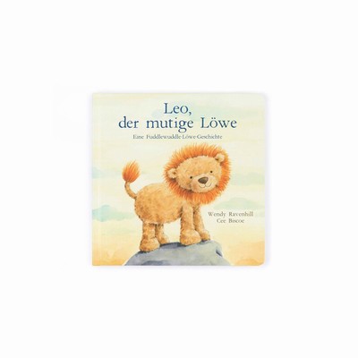 Jellycat Leo, Der Mutige Löwe Buch Books Australia | 987034HAW